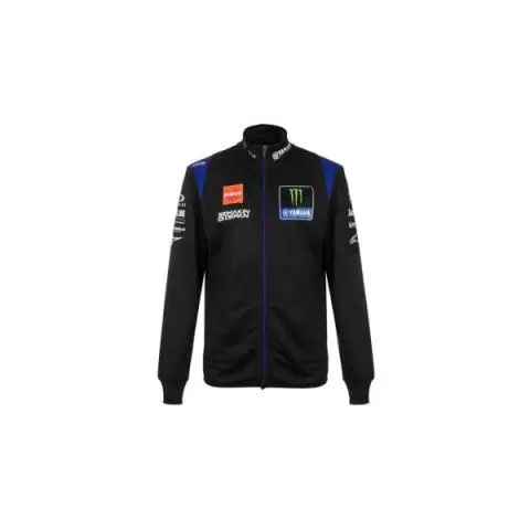 eje Cerebro Memorizar Chaqueta Yamaha MotoGP Replica Teamsweater Hombre (negro / azul) ▷ al