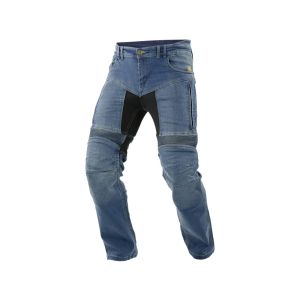 Pantalones de moto Trilobite Parado Slim incl. juego de protectores (azul)