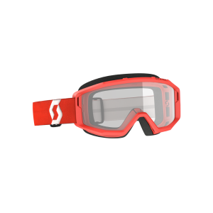 Gafas de moto Scott Primal (transparente | rojo)