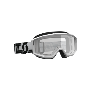 Gafas de moto Scott Primal (transparente | blanco / negro)