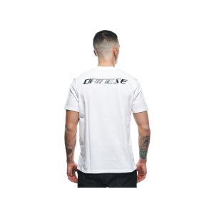 Camiseta Dainese LOGO hombre (blanco / negro)