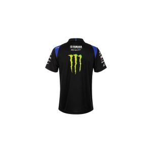 Réplica del equipo Yamaha de MotoGP Poloshirt para hombre (negro / azul)