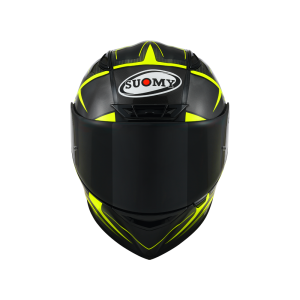 Casco integral Suomy TX-Pro Carbon Advance (negro / carbono / amarillo)