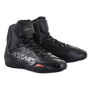Zapatillas de moto Alpinestars Faster 3 (negro / gris / blanco)