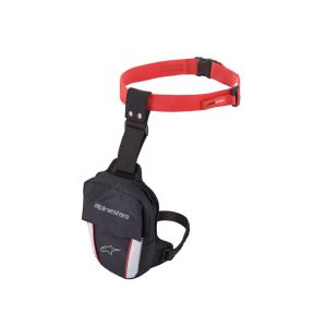 Alpinestars Access Thigh Bag Leg Bag (negro / rojo)