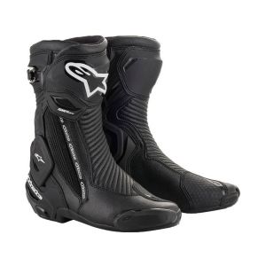 Botas de moto Alpinestars S-MX Plus v2 (negras)