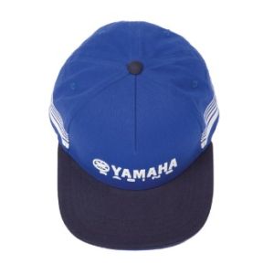Yamaha Paddock Blue Snapback Basecap (Blau/Schwarz)