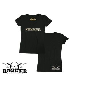 rokker Camiseta Negra Señoras