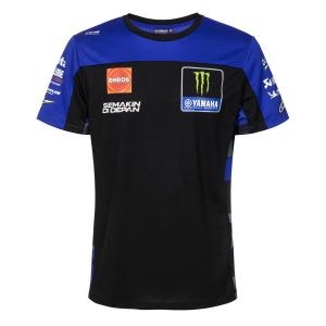 Yamaha Monster Energy MOTOGP Team Replica T-Shirt ( Schwarz/ Blau ) 