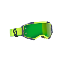 Gafas de moto Scott Fury (espejo | azul / amarillo / verde)