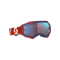 Gafas de moto Scott Fury (espejadas | rojo / azul)