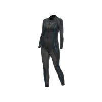 Ropa interior funcional Dainese Dry Suit de una pieza para señoras (negro / azul)