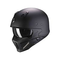 Casco de moto Scorpion Covert-X Uni (negro)