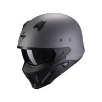 Casco de moto Scorpion Covert-X Uni (gris)