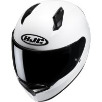 HJC C10 Solid Integral Helm (Weiß)