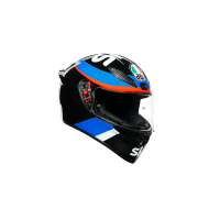 Casco integral AGV K1 Replica VR46 SKY Racing Team (negro / azul / rojo)