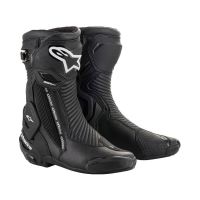 Botas de moto Alpinestars S-MX Plus v2 (negras)