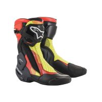 Botas de moto Alpinestars S-MX Plus v2 (negro / amarillo / rojo)