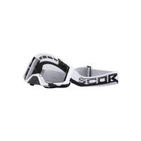 Gafas de moto Scorpion E21 (blanco / negro)