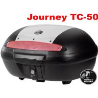 Hepco & Becker Journey TC50 Topcase incl. placa (negro / plata)
